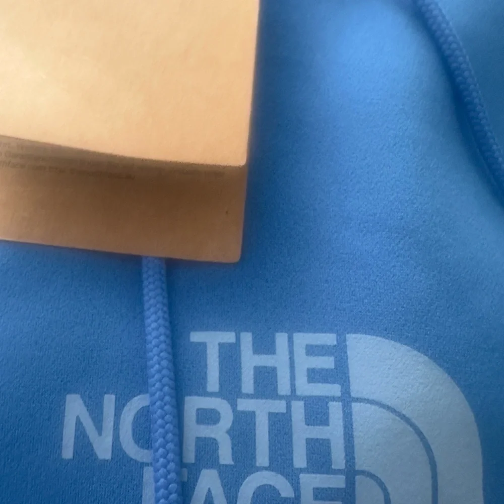 New men’s size S small blue costal pullover The North Face hoodie pockets